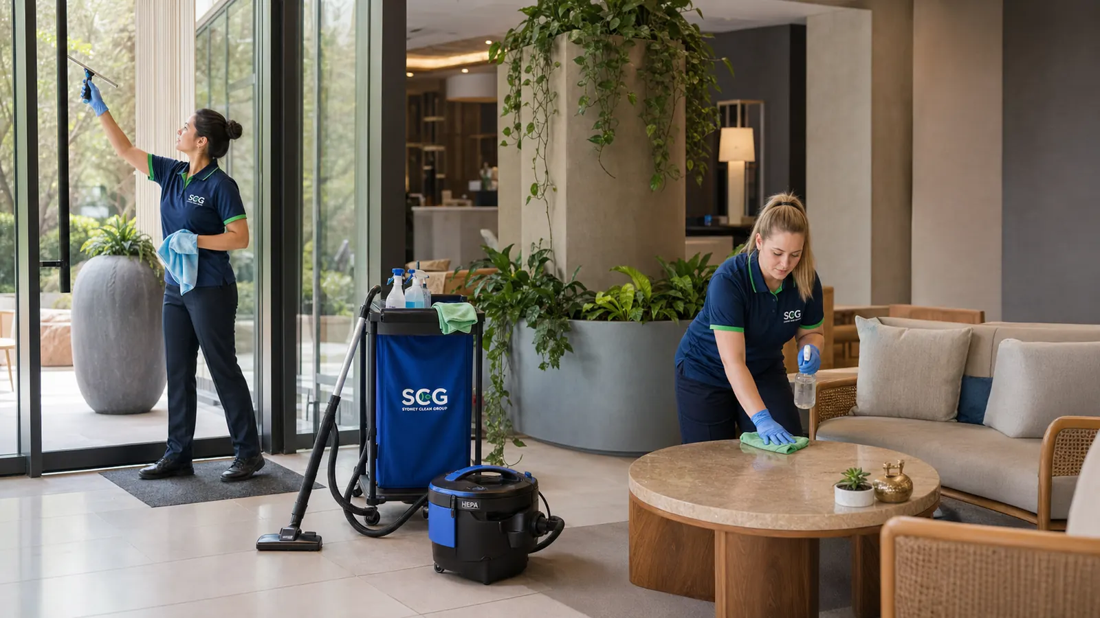 Medical Centre Cleaning team at work in Sydney — Sydney Clean Group